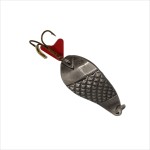Oscillating fishing lure, Regal Fish, model 8004, 17 grams, silver color